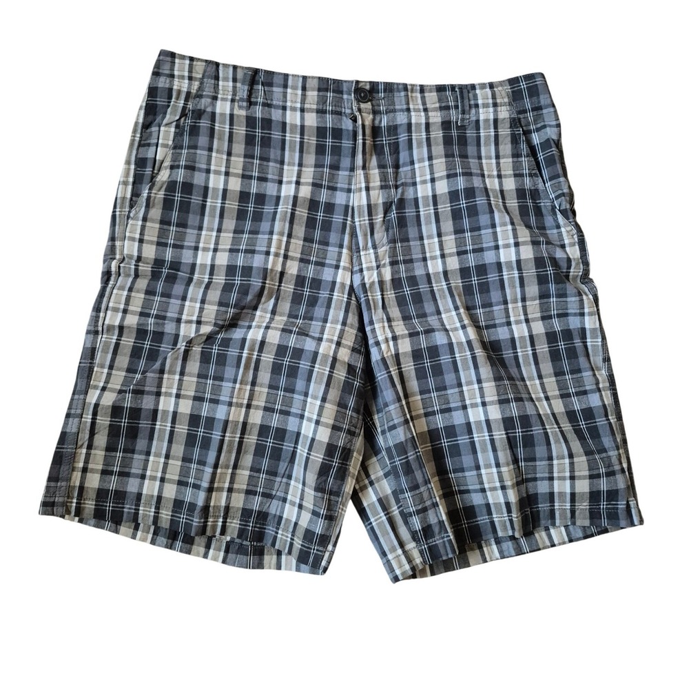 Faded Glory‎ Originals Mens Plaid Shorts Multi colored Casual Summer